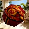 Manchester United F.C Print Automatic Open Close Umbrella, Portable Foldable Umbrella, for Outdoor Commute Camping Trip, Ideal Birthday Gift