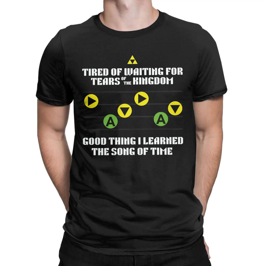 Unisex Unisex Zelda Tears Of The Kingdom T Shirts Game Pure Cotton Clothes Humor Short Sleeve Crewneck Tees 4xl 5xl 6xl Tshirt
