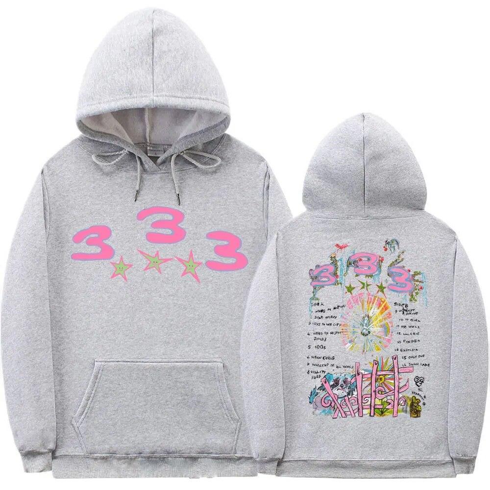 Bladee 333 Hip Hop Trend Skate Drain Gang Hoodie Tops Unisex Hipster Casual Sweatshirt Unisex Women Fashion Artistic Sense Hoodies