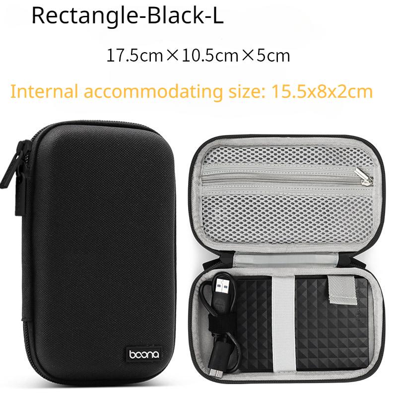 Portable Earphone Storage Bag Data Cable Organizer Bag Multifunctional Digital Gadgets Case Charger U Disk Protective Cover
