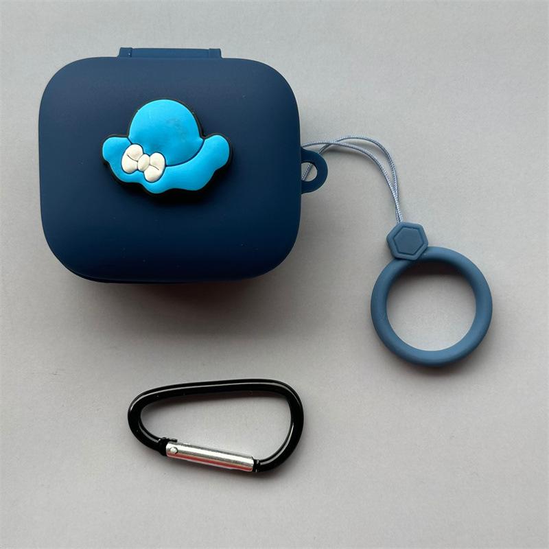 For Soundcore C10i Wireless Bluetooth Headset Case Butterfly Silicone Fashion Soft Case