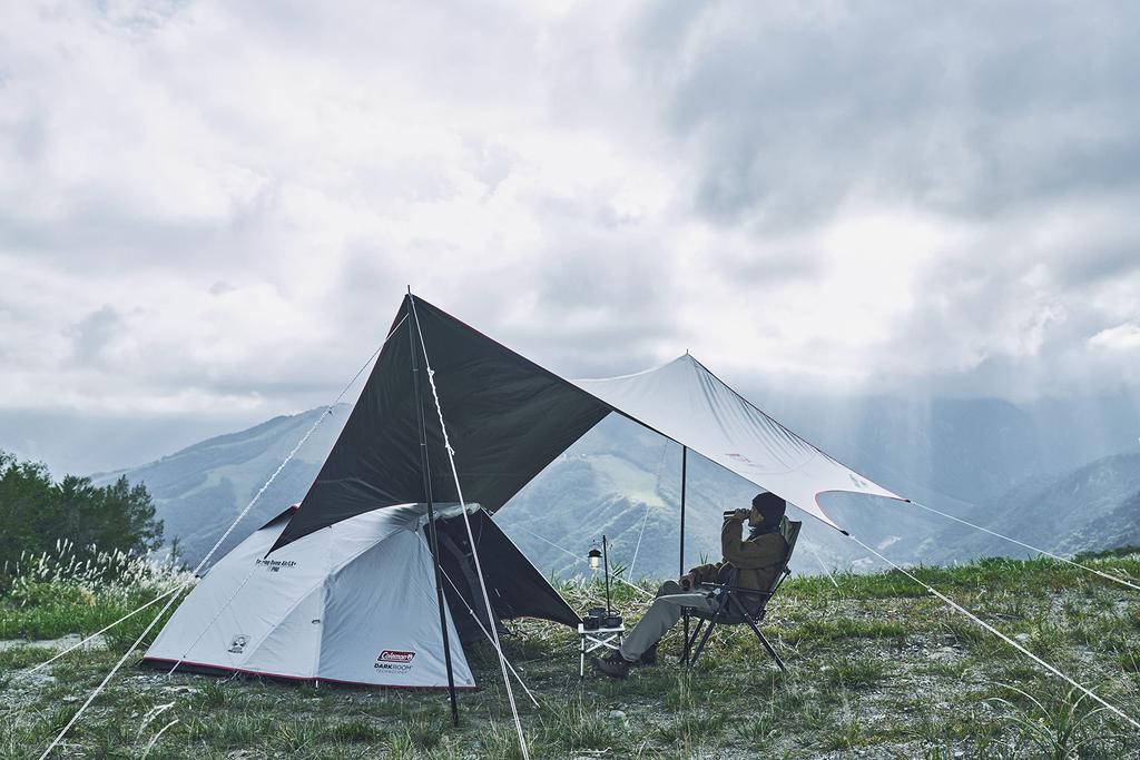 Coleman Tent Tarp Tough Dome Hexa Set for 3 To 4 People 2000039088 Air/240+