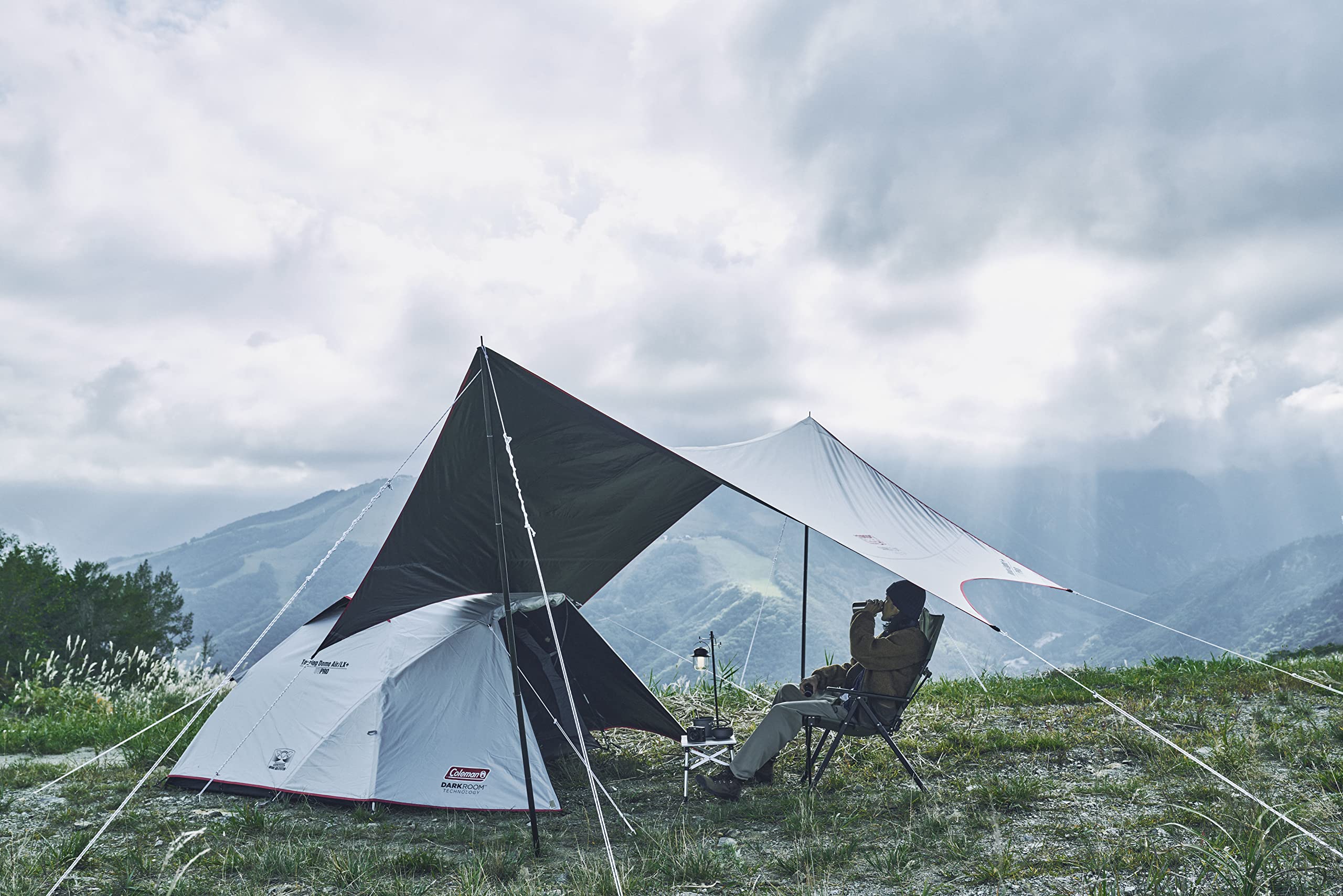 Coleman Tent Tarp Tough Dome Hexa Set for 3 to 4 People 2000039088