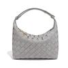 2025 Frosted Hand-Woven Mini Diamond Pattern Crossbody & Shoulder Handbag for Women