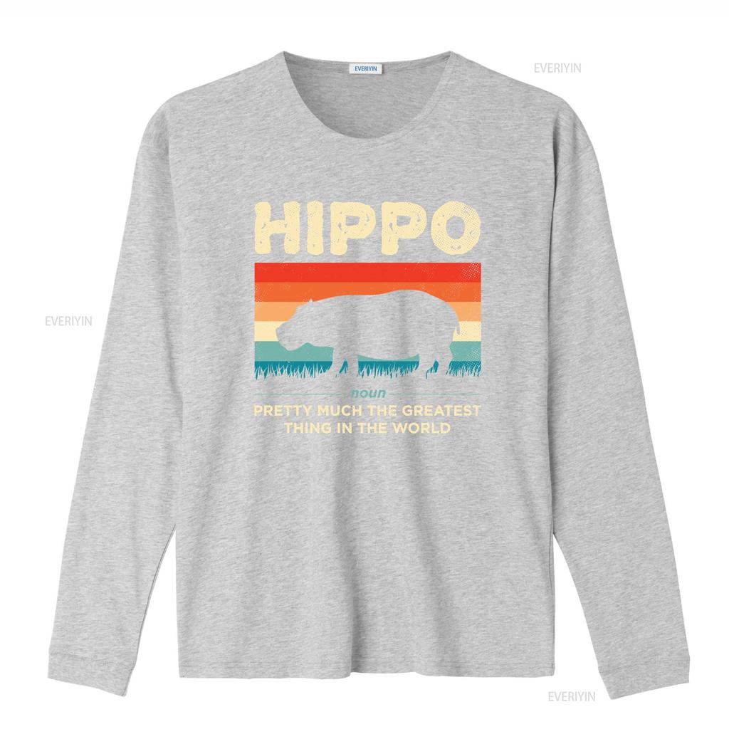 Funny Hippo Definition Hippopotamus Vintage Retro T Shirt Cute Hippos Costume African Wildlife Animals Lover Zoo Trip vintage
