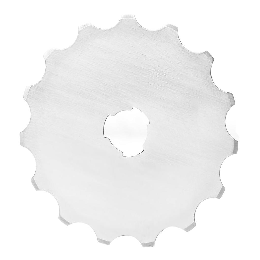 5PCS 45mm Crochet Edge Rotary Cutter Blade for Patchwork Leather Fabric Paper Cutting