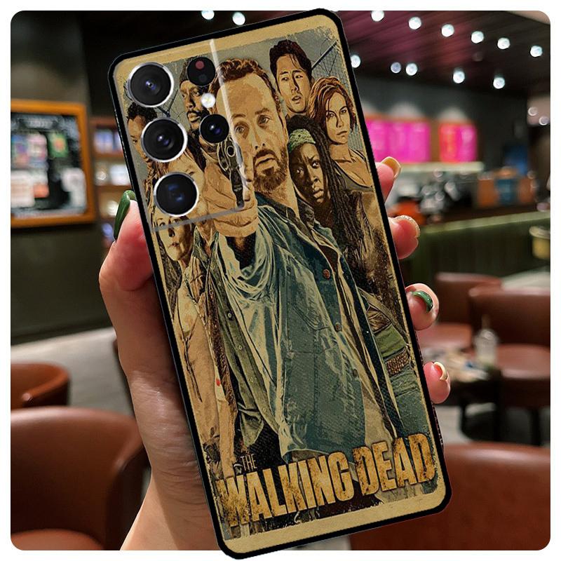 Walking Dead TWD Phone Case For Samsung Galaxy S25 Ultra S21 S22 S23 S24 Ultra S9 S10 Plus S24 S25 FE Cover