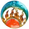 Sun and Moon Wall Art, Garden Wall Art Sun Moon Wall Hanging Sun Moon Metal Wall Decor for Patio Indoor Porch Living Room Fence