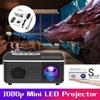 30000 Hrs 1080P HD LED Portable Projector 320x240 Resolution Multimedia Home Cinema Movie Beamer Video Theater