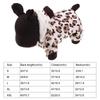Haustier Hund Katze Plüsch Niedliche Kleidung Leopardenmuster Kostüm Nachtwäsche Warmhalten Kapuzendesign für Herbst und Winter