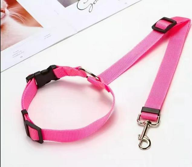 Pet Seat Belt & Retractable Escape-Proof Dog Leash