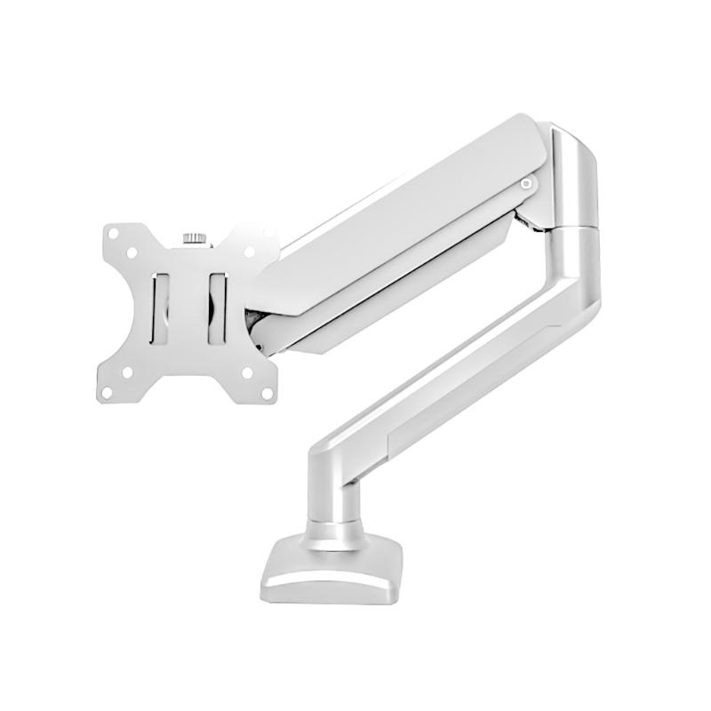Height Adjustable Monitor Arm Desk Mount for 17 to 32inch Screen 360 Degree Rotation Single Monitor Arm Desk Mount