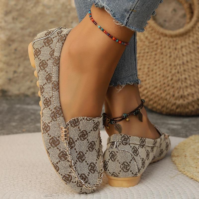Spring Autumn Loafers Wear-resisting Women's Casual Single Shoes Fashion Non-slip Soft Flat Shoes Loafer Sports Zapatos De Mujer