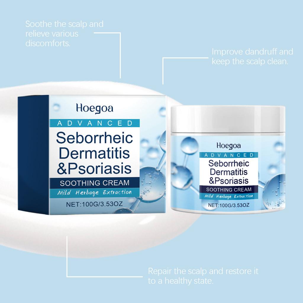 קרם מרגיע לקרקפת Hoegoa נוסחה עדינה ומזינה לניקוי ותיקון 100 גרם