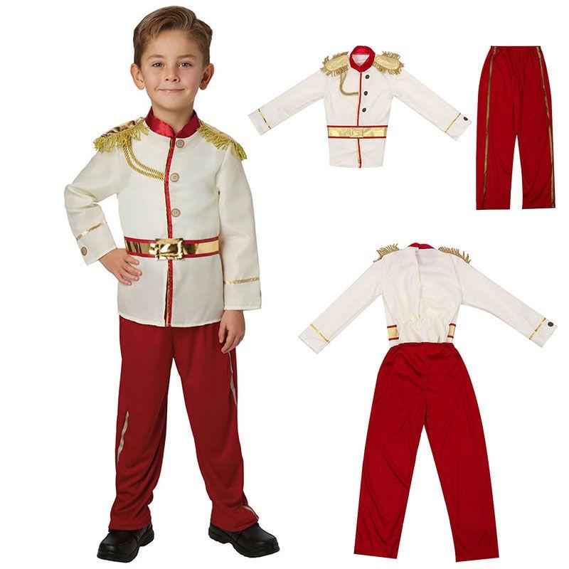 Anime Snow White Boy Prince Charming Child Cosplay Costume Christmas Masquerade