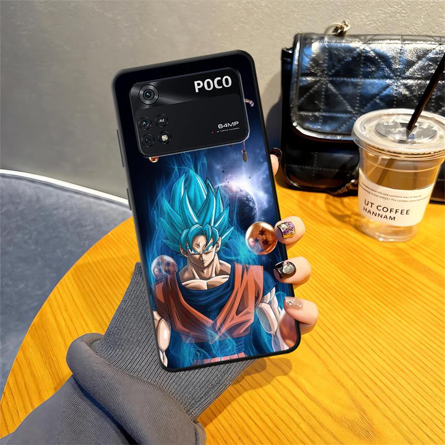

Чехол для телефона Funda для Xiaomi Poco F8 C75 M5 C71 X3 X4 X5 X7 Pro M3 M4 M7 Pro F1 C61 F3 C50 Крутой Dragon Ball Poco C71