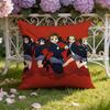 Anime K-K-ON! Cute Cushion Cover Home & Car Dual-Scene Pillow Cover: Reversible for Premium Comfort