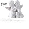 Warm Feel Angel Statue Resin Cherubs Figurine White Statue