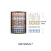 Qianmo Washi Tape Pack 5 Rolls Aesthetic Decorative Adhesive Tape for Journal Stickers DIY Supplies Bulk