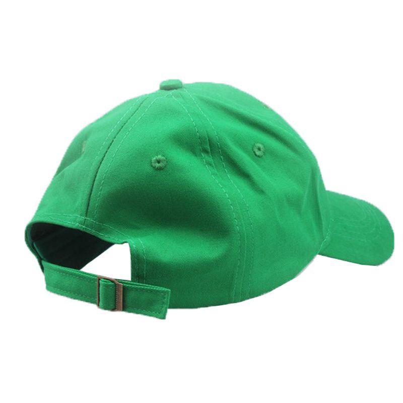 Chic Super Luigi Mario Bros Cosplay Adult Size Hat Cap Baseball Hats Costume