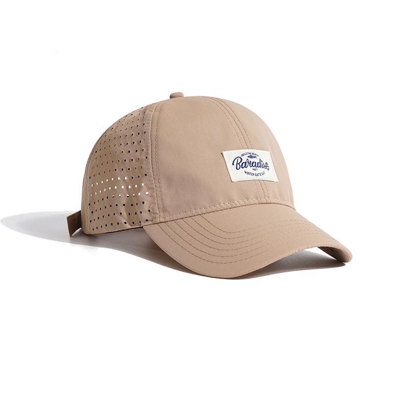 Trend Patch Quick-drying Thin Baseball Cap Men's and Women's Summer Outdoor Sports Running Cap Sun Protection