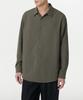 MUSINSA STANDARD Relaxed Linen-Like Shirt [Khaki Gray]