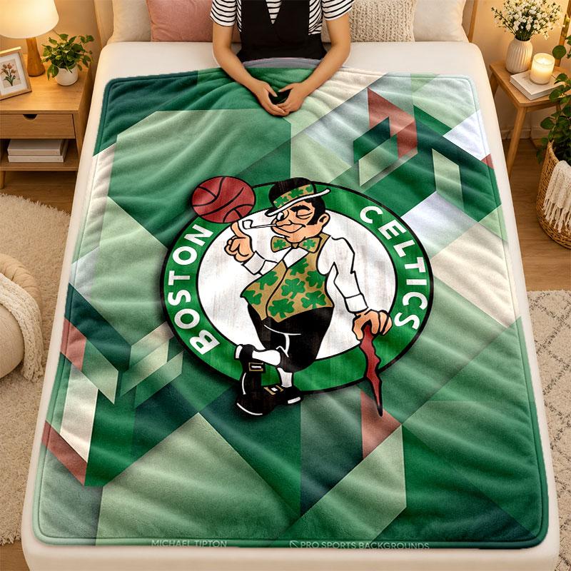 Flannel BlanketCeltic FC Warm Soft Throw Blanket for Indoor Sofa Bed Living Room Use