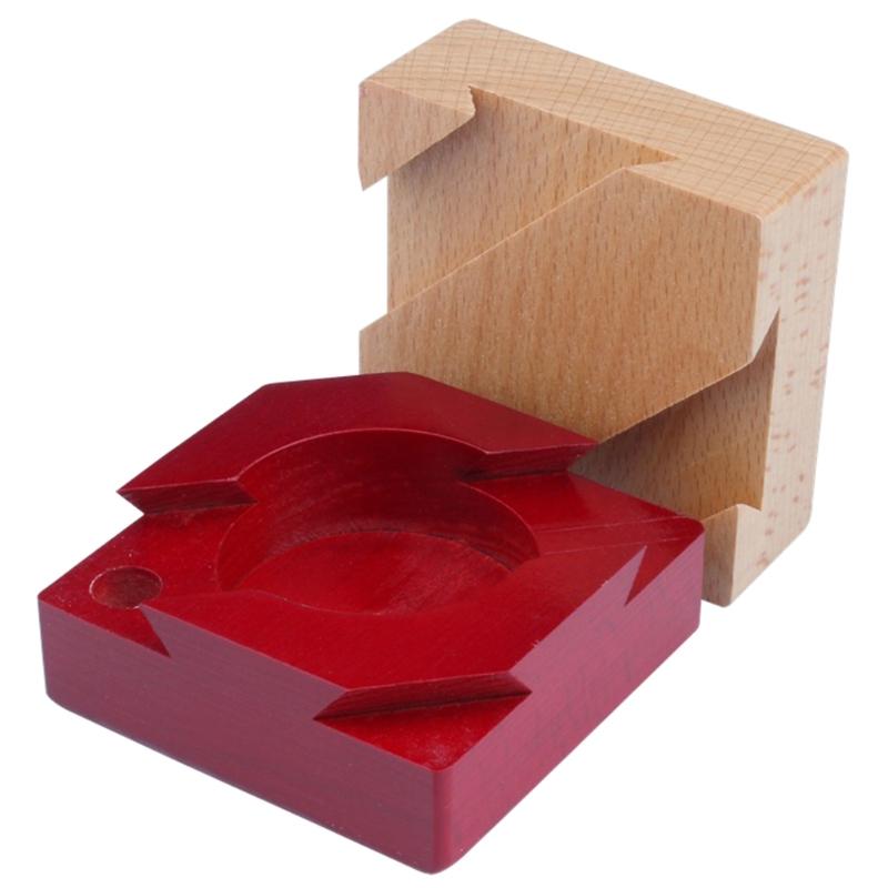 Wooden Magic Puzzle Box, Wood Secret Opening Puzzle Box Mysterious Box Gift for Kids Adults Surprise Brain Teaser