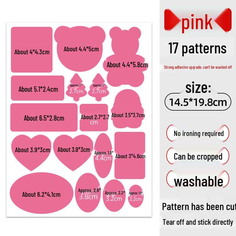 Waterproof Self-Adhesive Down Jacket Repair Patch - Traceless Fabric Hole Applique Sticker