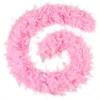 DIY Pink Turkey Feather Boa 2 Meter 40g 60g 90g Fluffy Chandelle Feathers for Carnival Party Dress Clothes Costume Scarf Shawl