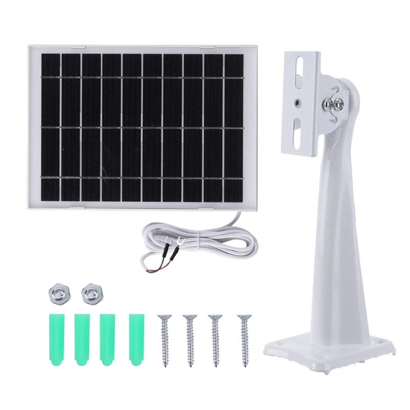 

8 Вт Портативное солнечное зарядное устройство 5 В для аварийного питания Солнечная панель для зарядки Кемпинга Пешего туризма Рюкзака Маленьких устройств белый