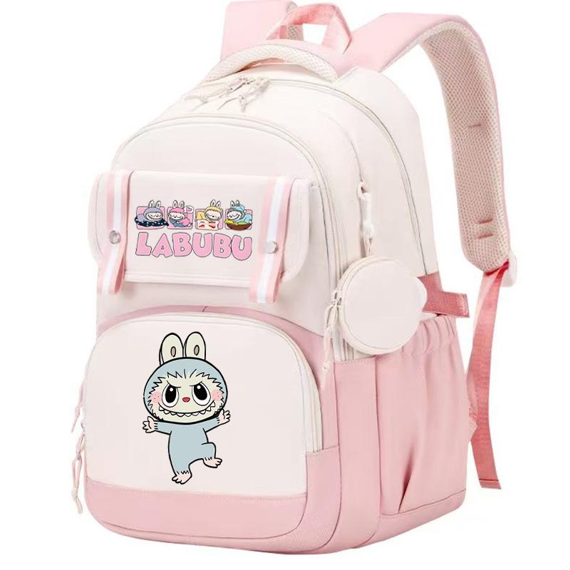 Cute Printed Backpack Teenager Student Girl Boy Knapsack Large Capacity Waterproof Casual Bag Coin Purse Women Laptop Bag Mochila