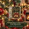Snowman Christmas Cash Holder Hanging Ornament-Bell