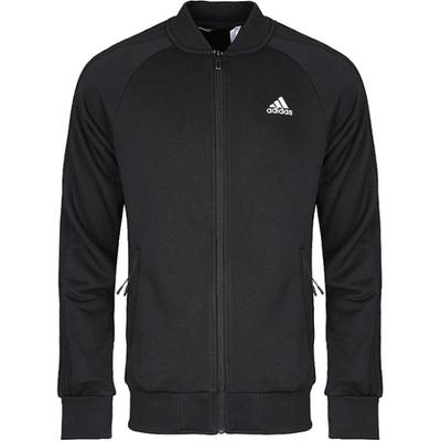 3S TT Lifestyle Séria Pletená Bunda na zips Pohodlná Bunda Pánske Bundy Čierna CX4953