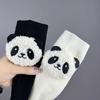 Cotton Booties Socks Cute 3D Panda Doll Crew Socks Cartoon Ankle Socks Casual Calf Socks Student Girls Middle Tube Socks