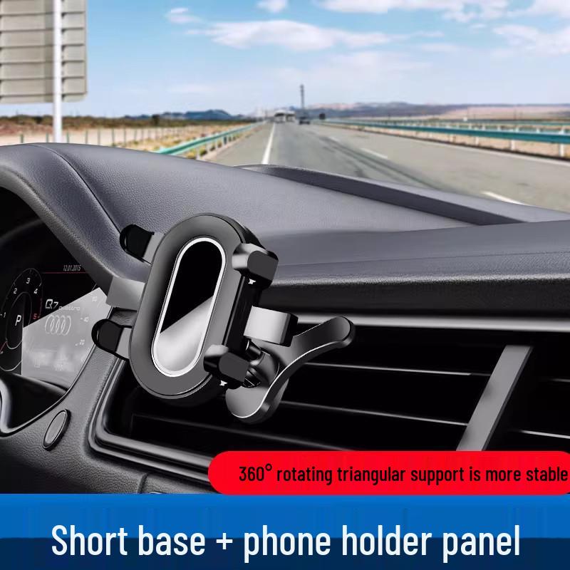 Car Air Vent Mount: Clip-on Phone Holder Bracket