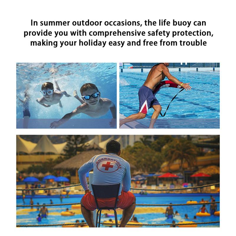 Yeni! Kurtarma Kulağı Yüzme Şamandırası Kurtarma Şamandırası Hayat Kurtarma İçin Büyük Yüzdürme Kapasiteli Taşınabilir Hayatta Kalma Şamandırası