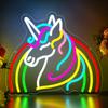Unicorn Neon Sign for Girls Room Decor Colorful Anime Light Signs for Kids Room Bedroom Party Cute Gifts for Girls Kids