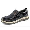 Fashion Brand Denim Men Loafers Breathable Cloth Shoes Slip-ons Casual Male Footwear Thick Sole Driving Shoes