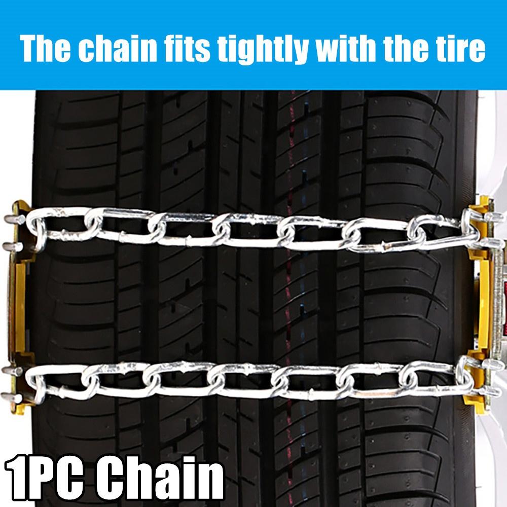 Universal Steel Truck Car Wheels Tyre Tire Snow Ice Chains Belt Winter Anti-skid Vehicles SUV Wheel Chain Mud Road Safety
