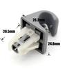 For Toyota Camry Corolla Highlander Prius Gray Sun Visor Clip Holder Bracket  2x