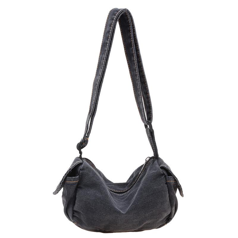 Canvas Kids Trendy Crossbody Bag With Lightweight Design For Casual Outings