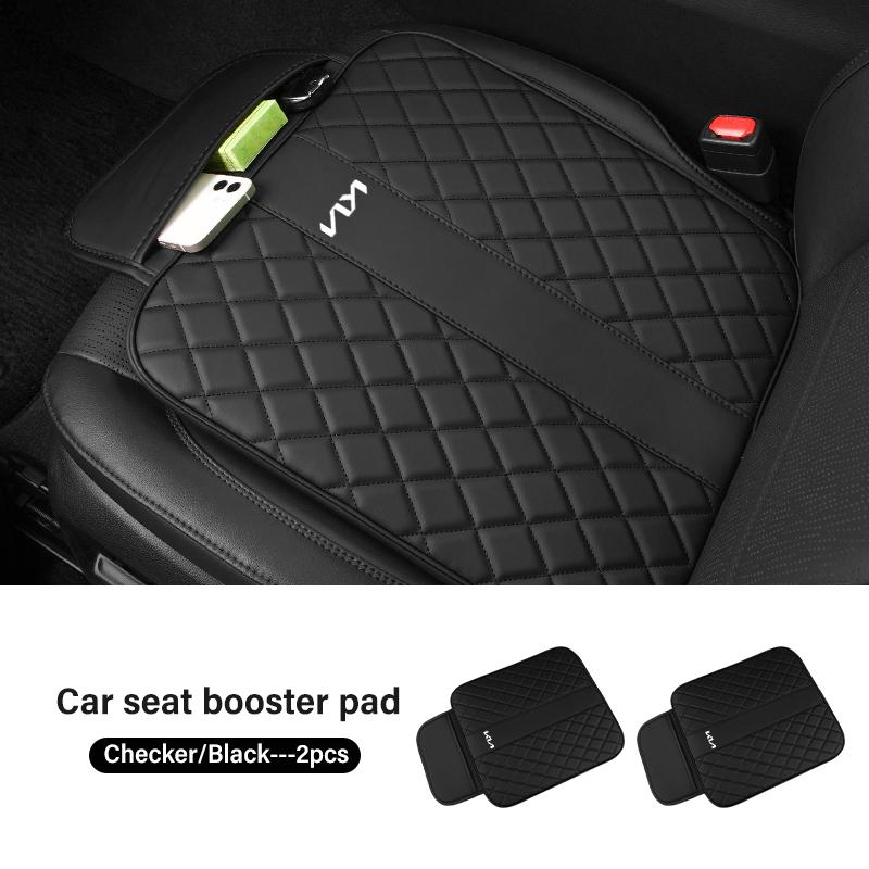 Leather Car Seat Cover Cushion Anti Slip Protectors Cover Pad For KIA K5 K2 Optima Soul Spectra Niro Cadenza Sephia Carens dmjp20
