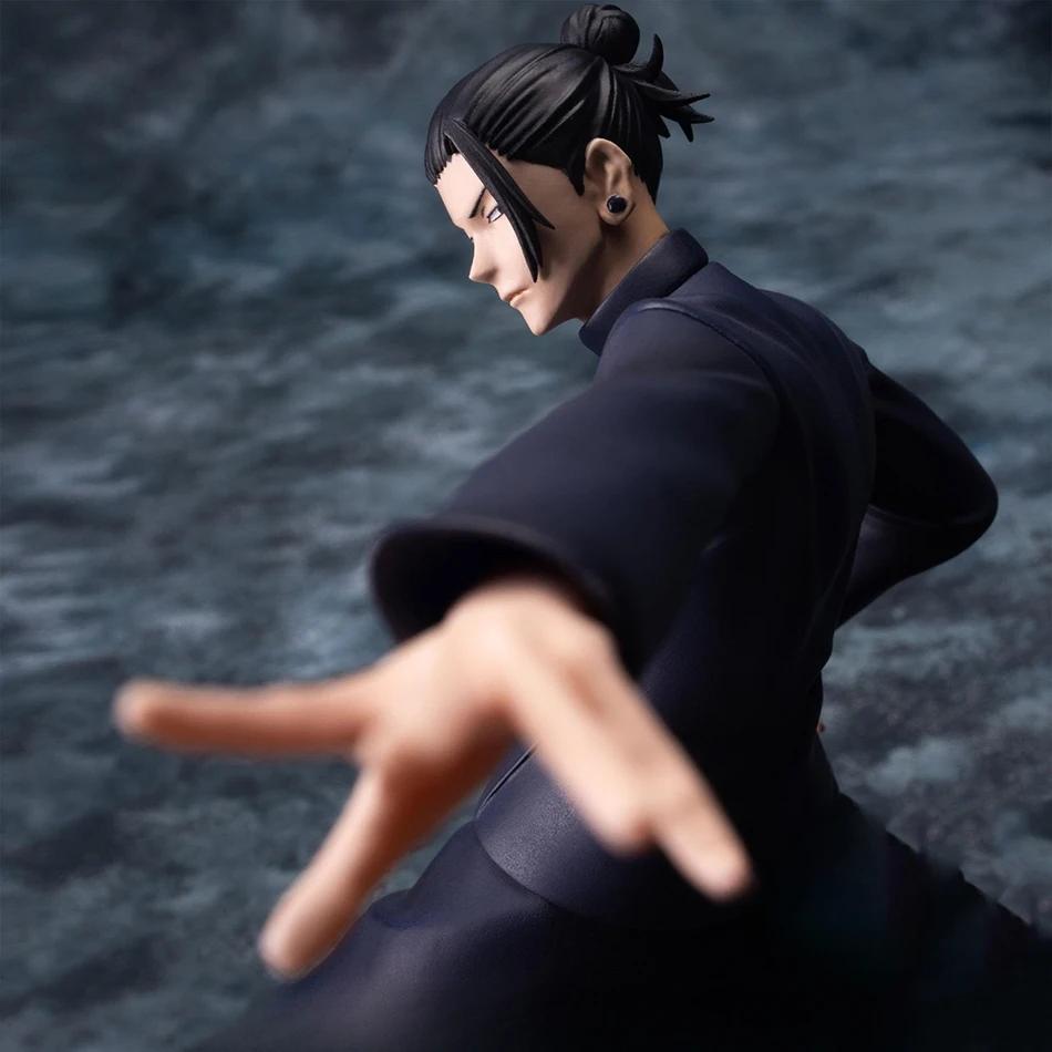 Figura Anime da 15cm Tappo per Noodle Satoru Gojo Action Figure Geto Suguru Figura PVC Regali di Natale per Bambini Modello da Collezione per Adulti Giocattoli Bambola