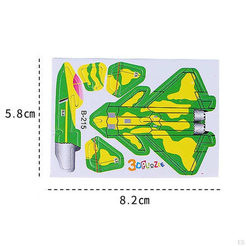 3D Cartoon Puzzles Kunsthandwerk Vorschule Handgemacht Einzigartige Geschenke Alter 3+ Glatte Oberfläche