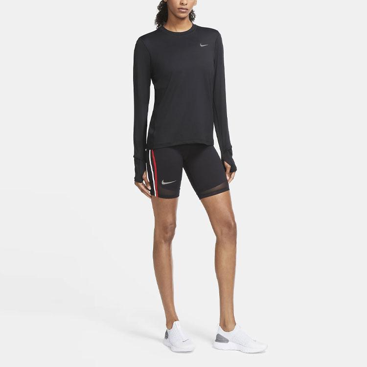 New Nike T Shirts Women's Black CU3277-010