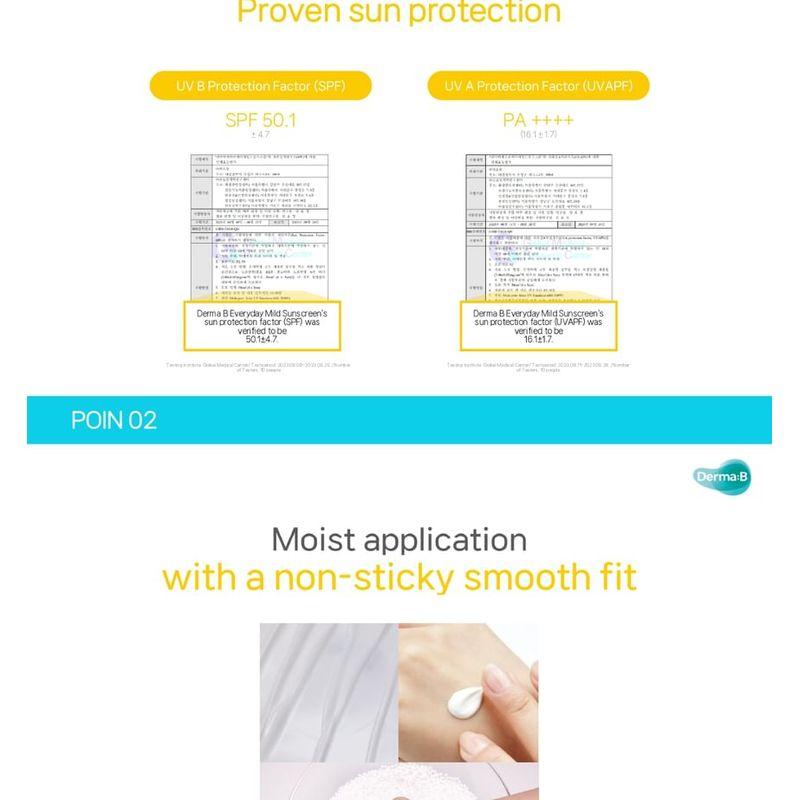Derma: B - Everyday Mild Sunscreen