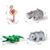 Big Building Blocks Marine Farm Animal Cat Dog Accessories Lion Shark Compatible With Duploed City Education Children Gift Toys