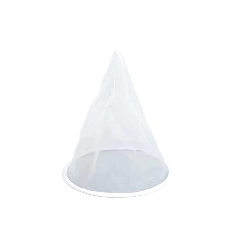 1 Pcs White Honey Filter Screen Nylon Cone Honey Fiber Net Layer Purifier Beekeeping Equipment Bee Tools