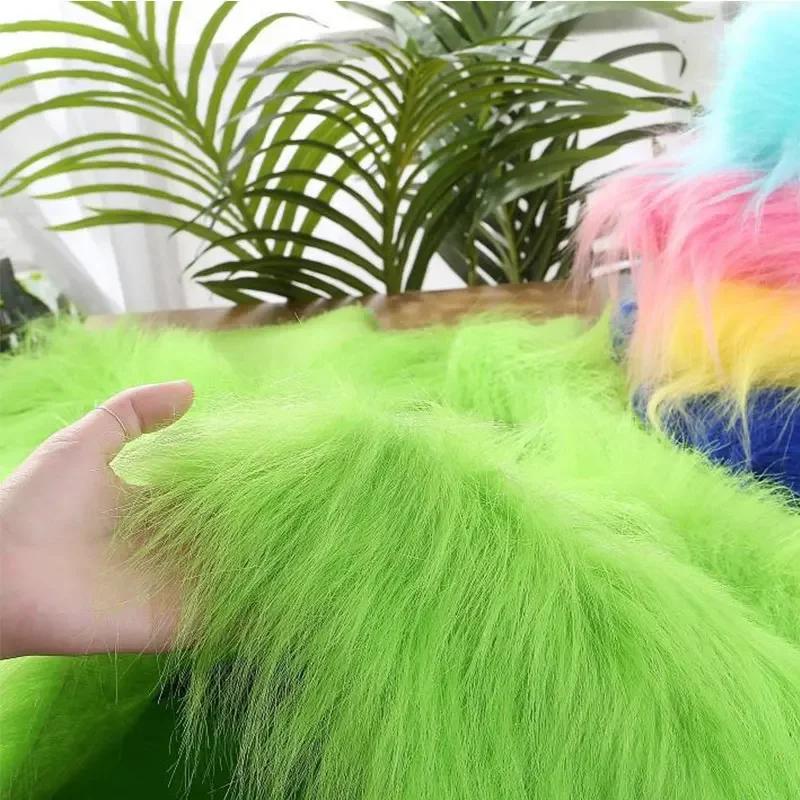 50x180cm Premium Faux Fur Backdrop Fabric Cosplay Photo Studio Decor DIY Anime Costumes Ears Craft Material Plush Cloth